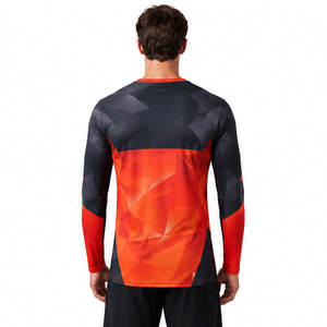 Nueva Camiseta de Motocross Deportiva Transpirable de Secado Rápido con Logotipo Personalizado, Material de Poliéster Sublimado - Product Image 6