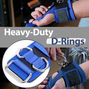 สายรัดข้อมือนีโอพรีนสำหรับยกน้ำหนัก ครอสฟิต เพาะกาย พาวเวอร์ลิฟติ้ง ฝึกความแข็งแรง - Product Image 4
