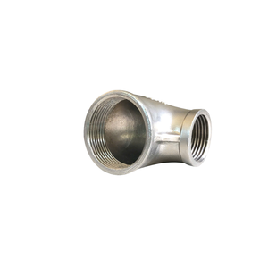 Filetage en acier inoxydable moulé avec logo personnalisé haute performance réduisant les raccords de tuyauterie lisses coudés à 90 degrés pour diverses industries - Product Image 5