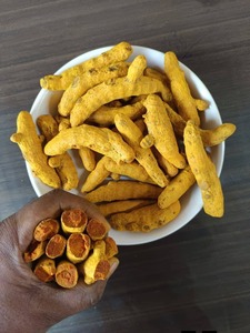Cúrcuma Salem Premium con Alto Contenido de Curcumina, Dedos de Cúrcuma Naturales Pulidos, Raíz de Cúrcuma Entera de Grado de Exportación, 2 Años de Vida Útil, APSS - Product Image 5