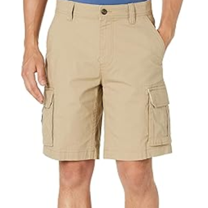 Men's 10” <b>Lightweight</b> Ripstop Stretch <b>Cargo</b> <b>Shorts</b> with Multi Pockets for Outdoor & Work Wear - Product Image 1