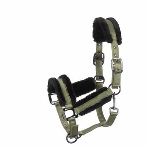 Harnais de cheval réglable en PP avec nezier rembourré doux et boucle en métal durable pour l'entraînement et la manipulation équestres - Product Image 6