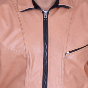 Wholesale Custom <b>Men's</b> <b>Leather</b> <b>Jacket</b> High Quality Genuine <b>Leather</b> Biker Coat Windproof Front Private Label OEM ODM Manufacturer - Product Image 4