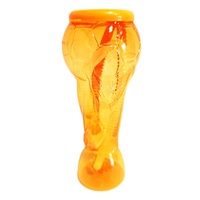 Tazas y Platillos de PET de 450ml sin BPA para Fútbol, Reutilizables, Ecológicos, para Bebidas Frías, Regalo para Adultos