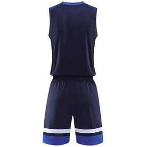 Uniforme de Baloncesto Personalizado al por Mayor, Transpirable, Tallas Grandes, 100% Poliéster, Secado Rápido, Sin Mangas, Ropa Deportiva Estampada - Product Image 6