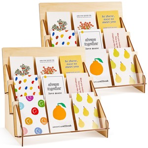 Revistero de Bambú - Almacenamiento Sostenible con Certificación Ecológica, Diseño Moderno de Mediados de Siglo, Hecho a Mano, Duradero, Rectangular, con Acabado Craquelado - Product Image 2