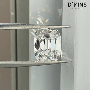 Bague D'vins Jewels en diamant de laboratoire de 3 carats, taille coussin, couleur D, clarté VVS, taille barre personnalisée, prix de gros, prête à l'emploi, diamant de Surat - Product Image 5