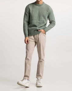 เสื้อกันหนาวผู้ชายแขนยาวสีพื้นแบบเรียบง่ายสั่งทำพิเศษลดราคาช่วงฤดูหนาวขายส่งขายดีไซส์ใหญ่แห้งเร็ว - Product Image 1