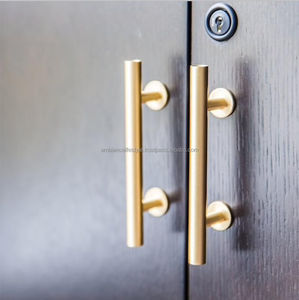 Poignée de tirage en métal minimaliste moderne, conçue pour des thèmes intérieurs élégants de meubles et tiroirs. - Product Image 5