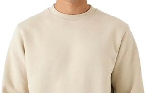 Conjunto Deportivo Premium de Felpa para Hombre, Sudadera Lisa con Cuello Redondo y Pantalones Jogger, Mezcla de Algodón, Ropa Informal - Product Image 3