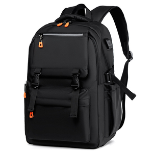 Custom Logo Waterproof Denim Sport Duffel Bag <b>with</b> Shoe <b>Compartment</b> Zipper Closure for Unisex Large Gym Travel <b>Backpack</b> - Product Image 3