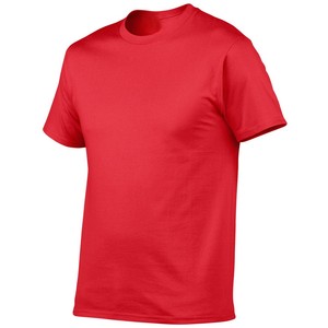 เสื้อยืดลำลองปักโลโก้ OEM ด้านหน้า แบบกำหนดเอง ผ้าฝ้าย 100% คอกลม แขนสั้น สีพื้น ทรงปกติ สำหรับโฆษณา - Product Image 5