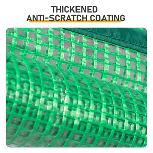 Serra Pieghevole in Rete PE 8x12ft, Struttura in Tubi di Ferro Verniciato, Serra da Giardino Verde - Product Image 3