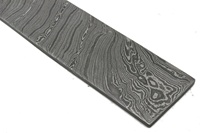 Blanc forgé laminé à chaud de billette d'acier de Damas faite à la main de haute qualité pour la fabrication de couteaux