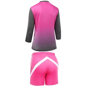 Uniforme de fútbol de portero unisex para hombre de diseño profesional al por mayor, conjunto de jersey de poliéster de alta calidad para niños, nombre personalizado - Product Image 3