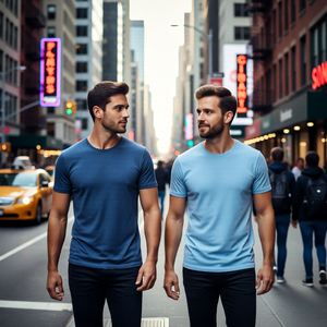 เสื้อยืดลำลองผู้ชายพรีเมียม ผ้าฝ้าย 100% 210gsm ผ้าเจอร์ซีย์สำหรับฤดูร้อน คอกลม พิมพ์ลาย คุณภาพสูง เป็นมิตรกับสิ่งแวดล้อม แห้งเร็ว ระบายอากาศได้ดี แขนสั้น - Product Image 2