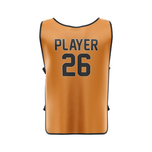 Peto de Fútbol Personalizado de Talla Grande para Entrenamiento, Sin Mangas, 100% Poliéster, Transpirable, que Absorbe la Humedad, para Verano y Primavera - Product Image 2