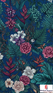 Tela de Poliéster Tana de Lujo con Estampado Digital, Material Textil Suave de Primera Calidad para Vestidos, Fabricación de Prendas de Moda - Product Image 4