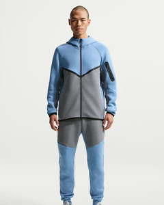 Sweat à capuche zippé en molleton technique pour homme, veste de sport, logo personnalisé, vêtements athlétiques, streetwear, fabricant de vêtements OEM ODM sous marque privée - Product Image 1