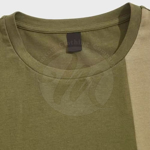 T-shirt 100% coton polyester respirant à manches courtes, t-shirt de haute qualité, vêtements d'été pour hommes - Product Image 4