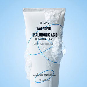 โฟมล้างหน้า JUMISO Water full Hyaluronic Acid 150 มล. ผลิตภัณฑ์บำรุงผิวจากเกาหลี ช่วยเติมความชุ่มชื้น ทำความสะอาดรูขุมขนอย่างล้ำลึก - Product Image 2