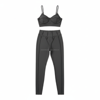 Ensemble de yoga pour femmes, respirant, personnalisable, vente en gros OEM