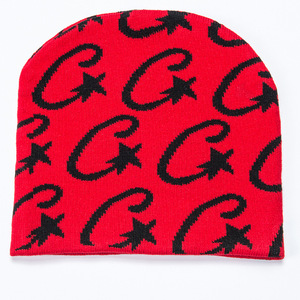 Gorro de Invierno Personalizado de Punto Jacquard, Estilo Urbano, con Logotipo y Patrón de Letras, Diseño sin Dobladillo y Estilo Personalizado - Product Image 4