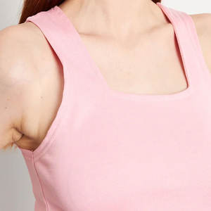 เสื้อกล้ามสตรีถักแบบกำหนดเองระบายอากาศแห้งเร็วเสื้อออกกำลังกายแบบลำลอง - Product Image 2