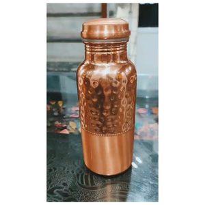 Botella de Agua de Cobre de Primera Calidad, Diseño Moderno y Lujoso, Botella Ecológica para Bebidas - Product Image 5