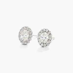 Boucles d'oreilles pendantes en argent sterling 925 plaqué or rose avec moissanite VVS, plaqué rhodium, bijoux fins de luxe pour hommes - Product Image 2