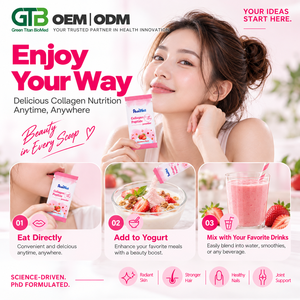 OEM ODM Taiwan Made <b>Collagen</b> Peptides Powder Hydrolyzed <b>Marine</b> <b>Collagen</b> Skin Hair Nails Beauty <b>Supplement</b> Custom Formula - Product Image 3