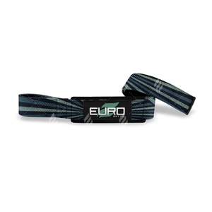 Sangles de musculation durables par sublimation, résistantes à la décoloration, couleur personnalisée, antidérapantes, réglables, larges, rembourrées pour un maintien sécurisé du poignet - Product Image 3