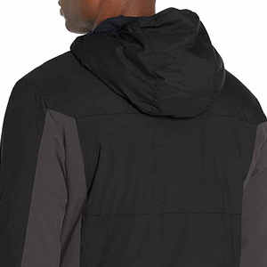 Chaqueta Cortavientos Impermeable, Transpirable y Resistente al Viento con Capucha, para Invierno, Estilo Urbano, con Logotipo Frontal en Poliéster - Product Image 4