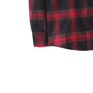 Camisa de Hombre a Cuadros con Botones, Transpirable, Teñida con Hilo, Estilo Casual de Negocios, Suministro al por Mayor con Etiqueta Privada Personalizada - Product Image 5
