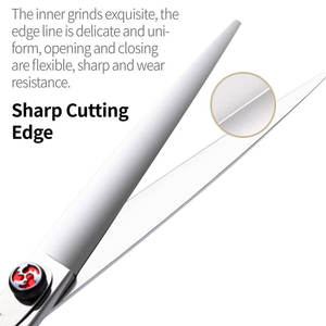 Ciseaux de coiffure professionnels en acier inoxydable 440C, ciseaux de barbier, ciseaux tranchants pour coupes de cheveux pour hommes - Product Image 3