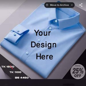 Chemise Homme Lourde 100% Coton Design Personnalisé Motif à Carreaux Multicolore Manches Longues Grande Taille Anti-Rides Automne - Product Image 2