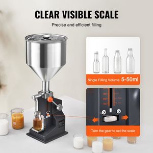 Macchina Riempitrice Regolabile in Acciaio Inox da 50ml per Riempimento Manuale di Liquidi e Paste - Product Image 4