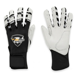 Guantes de béisbol y softbol de piel de cabra, cómodos, ligeros, con puño corto y largo. - Product Image 2