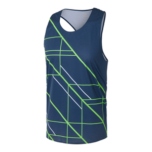 Maillots d'entraînement sublimés sur mesure, couleurs vives sans décoloration, uniformes d'athlétisme, toucher doux, séchage rapide, gilets de course - Product Image 5