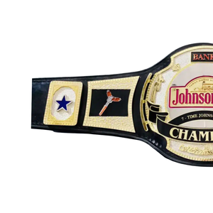 Johnsonville 7-Time Champion Belt Best of the Backyard Design Premium Quality Black Strap with Gold Plate - Product Image 3