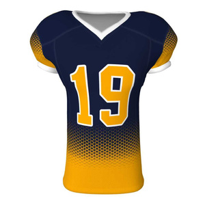 Fabricant de maillots de football américain pour uniformes d'équipe personnalisés, maillot de football américain sur mesure avec coupe athlétique premium - Product Image 1