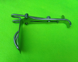 Spéculum vaginal Guttmann chirurgical OB 9, auto-fixant, réutilisable, instrument vétérinaire pour la gynécologie canine - Product Image 4
