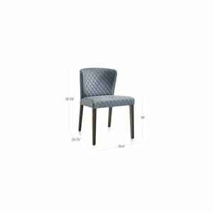Modern Upholstered Dining <b>Chair</b> with Solid Teak Wood Frame Ideal for Hotel <b>Restaurant</b> Cafe Projects, Factory Direct - Product Image 6