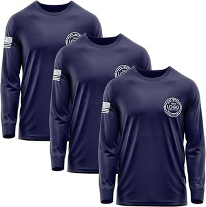 Custom Mens <b>Long</b> Sleeve Performance <b>T</b> <b>Shirt</b> Private Label Gym Workout Training Sportswear OEM Manufacturer - Product Image 4