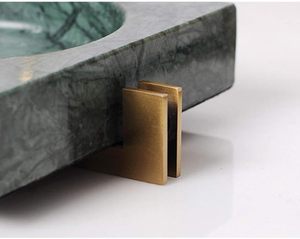 Meijian Modern Luxury Design Decor Antique Art Stylish Square Portable Marble Wave Pattern Ashtray Customized Color for Living - Product Image 4