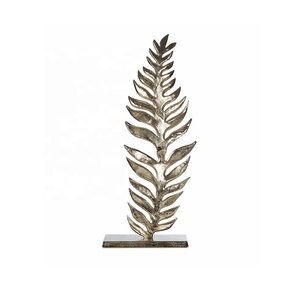 Bibliothèque moderne glamour argentée abstraite Sculpture en aluminium pour la maison ou le bureau Style de table élégant Excellente idée cadeau - Product Image 6