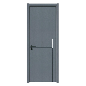 Porte en composite bois ignifuge et imperméable, design moderne, appartement, maison, bureau, isolation acoustique durable, porte intérieure en WPC - Product Image 1