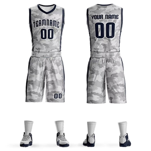 Nuevo Uniforme de Baloncesto 2026 al por Mayor, Calidad Premium, Nuevo Estilo, Conjunto Personalizado con Logotipo Impreso, Transpirable, Ropa Deportiva Totalmente Personalizada - Product Image 1