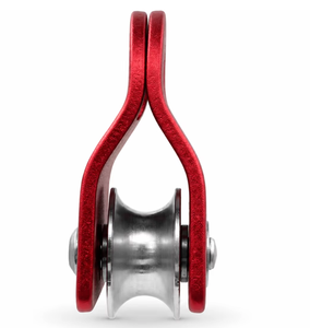 AP-041 Polea Lateral Móvil de Aleación de Aluminio Anodizado Ligero, Certificación CE, Marca HM, Resistencia a la Rotura de 25kN, 13mm, Color OEM - Product Image 3