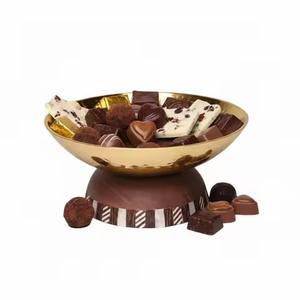 Wedding <b>Metal</b> Chocolate <b>Bowl</b> Stainless Steel Serving <b>Bowl</b> for Candy Dry Fruits Snacks - Product Image 3